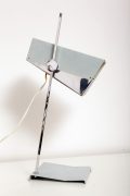 Metalowa lampa biurkowa, Napako TYP 0518, Czechosłowacja 1970.