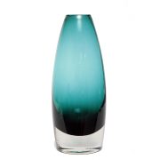 Modernistyczny wazon Tamary Aladin dla Riihimaki Lasi Oy, Finlandia lata 60.