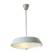 Szara Lampa Sufitowa Model 1117, proj. Josef Hurka dla Napako, Czechosłowacja, lata 60.