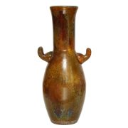 Duża amfora Mimoza z wzorcowni Huty Szkła Gospodarczego Hortensja w Piotrkowie Trybunalski, Polska, lata 70.