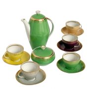 Serwis do kawy "Joanna" MINI, proj. Wincenty Potacki rok 1956, Zakłady Porcelany Stołowej "Karolina" w Jaworzynie Śląskiej