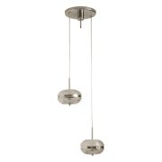 Dwupunktowa lampa sufitowa UFO, Polam Bielsko-Biała, Polska, lata 70.