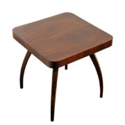 Orzechowy stolik kawowy TYP H-259 "Pająk", Jindřich Halabala, UP Závody, Czechosłowacja, lata 50.