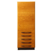 Komoda/szafka/bieliźniarka, Mojmír Požár dla UP Závody Bučovice, Czechosłowacja, lata 60.