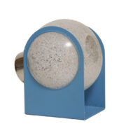 Niebieska lampka nocna/kinkiet, Pokrok Žilina Typ 06-71, Czechosłowacja, lata 60.