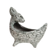 Ceramiczne naczynie/figurka w kształcie kozy, Géza Gorka, Węgry, lata 60.