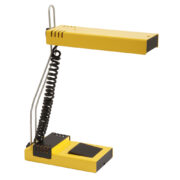 Żółta biurkowa lampa modułowa, Typ DZ9/11, Jozef Mára dla Kovos Teplice, Czechosłowacja, lata 70.