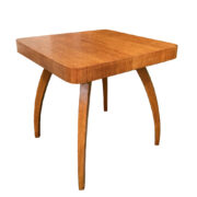 Jasny stolik kawowy TYP H-259 "Pająk", Jindřich Halabala, UP Závody, Czechosłowacja, lata 50.