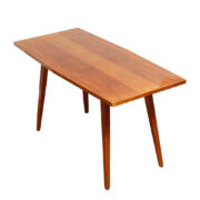 Ława/stolik kawowy/stolik pomocnik w orzechowym fornirze, František Jirák dla Tatra Nabytok, Czechosłowacja, lata 60.