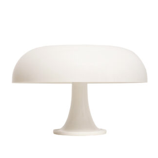 Duża mleczno czteropunktowa biała lampa z tworzywa (ABS) "Nesso", projekt Giancarlo Mattioli dla Artemide, Włochy, wzór z 1967 roku