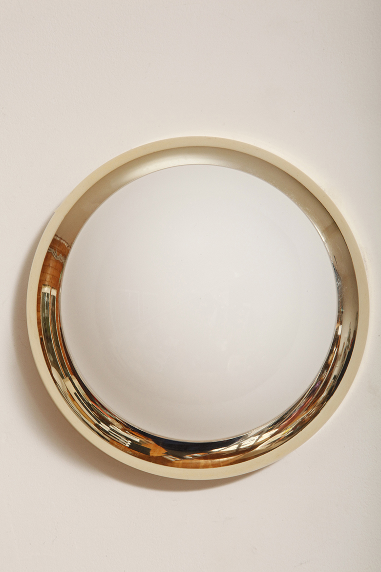 lampa retro, antique store warsaw, design shop, vintage ceiling lamp, design shop warsaw, white glass lamp, italian lamp, retro store, vintage wall lamp, design sklep warszawa, italian style, antyk sklep, design sklep, prl design, antique shop, lampa space age, antyk sklep warszawa, design store, lampa prl, antique store, wisząca lampa retro, italian vintage lamp, sklep retro, lampa vintage, design store warsaw, kinkiet vintage, space age wall lamp, retro shop warsaw, space age, mleczna lampa wiszaca, white lamp, włoski kinkiet vintage, retro sklep warszawa, space age lamp, lampa wiszca prl, retro shop, szklany kinkiet vintage, lampa, vintage shop warsaw, space age style, wisząca lampa vintage, vintage shop, szkło murano, lamp design, vintage store warsaw, vintage hanging lamp, vintage sklep warszawa, vintage store, vintage italian wall lamp, vintage lamp, retro store warsaw, retro lamp, antique shop warsaw, sklep vintage, vintage sconce, prl style, szklana lampa Jednopunktowa w kształcie kopuły okrągła szklana biała lampa ścienna/kinkiet/plafon ze złotą oprawą z tworzywa sztucznego, Space Age, Sozzi Illuminazione, Włochy, lata 80 - obrazek 2