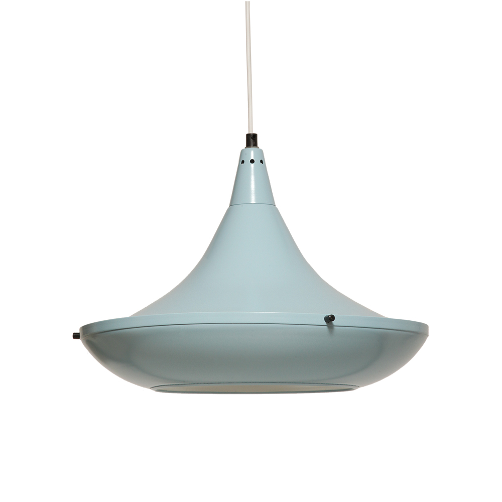 space age style, wisząca lampa vintage, sklep vintage, polam wieliczka vintage lamp, żyrandol, szklana lampa, vintage hanging lamp, vintage pedant lamp, design shop, polam wieliczka hanging lamp, prl style, design shop warsaw, lampa wiszaca, vintage sklep warszawa, retro store, lampa wisząca retro polam wieliczka, vintage ceiling lamp, design sklep warszawa, retro lamp, antique shop warsaw, design sklep, lampa prl, antique shop, lampa retro, antique store warsaw, design store, styl space age, żyrandol prl, antique store, lampa space age, antyk sklep, sklep retro, glass lamp, design store warsaw, wisząca lampa retro, antyk sklep warszawa, retro shop warsaw, polam, milky glass lamp, polam wieliczka, lampa polam wieliczka, hanging lamp, retro sklep warszawa, lampa vintage, mleczna lampa wiszaca, retro shop, lampa wisząca polam wieliczka, lampa, vintage shop warsaw, space age, lampa wiszca prl, vintage shop, lampa sufitowa polam wieliczka, lamp design, vintage store warsaw, space age lamp, prl desihn, vintage store, polam wieliczka retro lamp, vintage lamp, retro store warsaw Jednopunktowa ażurowa niebieska metalowa lampa sufitowa "UFO" w stylu Space Age, Polam Wieliczka, Polska, lata 70-90. - obrazek 1