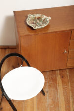 Duża zielono-brązowa fajansowa okrągła popielnica, Polskie Zjednoczone Fabryki Fajansu „Włocławek” we Włocławku, Polska, lata 1945-1955 - obrazek 19