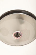 Metalowa dwupunktową lampa biurkowa "President" z ramieniem z litego palisandrowego drewna i czarnym kloszem, projekt Luis Pérez de la Oliva dla Fase, Hiszpania, lata 70. - obrazek 26