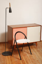 Grafitowa metalowa smukła i minimalistyczna jednopunktowa lampa podłogowa z ruchomym kloszem "Pure 10", projekt Bønnelycke MDD dla Nordlux, Dania, po 2010 roku - obrazek 27