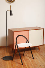 Grafitowa metalowa smukła i minimalistyczna jednopunktowa lampa podłogowa z ruchomym kloszem "Pure 10", projekt Bønnelycke MDD dla Nordlux, Dania, po 2010 roku - obrazek 41