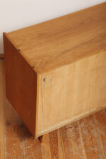 Dębowa szafka/komoda z czterema głębokimi szufladami z czarnobiałymi frontami, TYP U 458, projekt Jiri Jiroutek dla Interier Praha, Czechosłowacja, lata 60. - obrazek 40