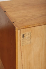 Dębowa szafka/komoda z czterema głębokimi szufladami z czarnobiałymi frontami, TYP U 458, projekt Jiri Jiroutek dla Interier Praha, Czechosłowacja, lata 60. - obrazek 41