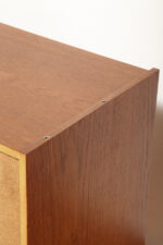 Dębowa szafka/komoda z czterema głębokimi szufladami po prawej stronie, TYP U 458, projekt Jiri Jiroutek dla Interier Praha, Czechosłowacja, lata 60. - obrazek 49