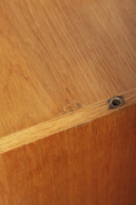 Dębowa szafka/komoda z czterema głębokimi szufladami z czarnobiałymi frontami, TYP U 458, projekt Jiri Jiroutek dla Interier Praha, Czechosłowacja, lata 60. - obrazek 51