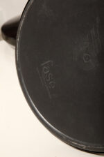 Metalowa dwupunktową lampa biurkowa "President" z ramieniem z litego palisandrowego drewna i czarnym kloszem, projekt Luis Pérez de la Oliva dla Fase, Hiszpania, lata 70. - obrazek 71