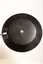 Metalowa dwupunktową lampa biurkowa "President" z ramieniem z litego palisandrowego drewna i czarnym kloszem, projekt Luis Pérez de la Oliva dla Fase, Hiszpania, lata 70. - obrazek 10