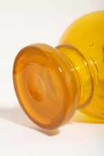 Duży szklany dzbanek "Verona" w różnych odcieniach żółtego z przezroczytym uchem, projekt Ludwik Fiedorowicz, Huta Szkła Gospodarczego "Ząbkowice" w Dąbrowie Górniczej, Polska, wzór z 1982 roku - obrazek 12