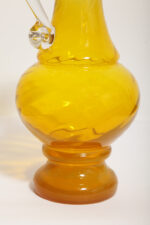 Duży szklany dzbanek "Verona" w różnych odcieniach żółtego z przezroczytym uchem, projekt Ludwik Fiedorowicz, Huta Szkła Gospodarczego "Ząbkowice" w Dąbrowie Górniczej, Polska, wzór z 1982 roku - obrazek 15