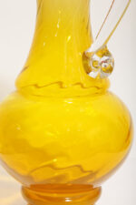 Duży szklany dzbanek "Verona" w różnych odcieniach żółtego z przezroczytym uchem, projekt Ludwik Fiedorowicz, Huta Szkła Gospodarczego "Ząbkowice" w Dąbrowie Górniczej, Polska, wzór z 1982 roku - obrazek 18