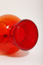 Duży szklany czerwony dzbanek "Verona", projekt Ludwik Fiedorowicz, Huta Szkła Gospodarczego "Ząbkowice" w Dąbrowie Górniczej, Polska, wzór z 1982 roku - obrazek 20