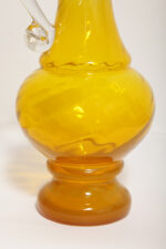 Duży szklany dzbanek "Verona" w różnych odcieniach żółtego z przezroczytym uchem, projekt Ludwik Fiedorowicz, Huta Szkła Gospodarczego "Ząbkowice" w Dąbrowie Górniczej, Polska, wzór z 1982 roku - obrazek 22