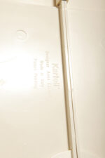 Prostokątne lustro ścienne osadzone w modułowej niebieskiej lekkiej ramie z tworzywa z zaokrąglonymi rogami, Anna Castelli Ferrieri, firma Kartell, Włochy, lata 60. - obrazek 71