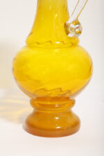 Duży szklany dzbanek "Verona" w różnych odcieniach żółtego z przezroczytym uchem, projekt Ludwik Fiedorowicz, Huta Szkła Gospodarczego "Ząbkowice" w Dąbrowie Górniczej, Polska, wzór z 1982 roku - obrazek 10