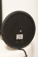 Czarna minimalistyczna jednopunktowa lampa biurkowa ze ściemniaczem "Abele" z metalu i tworzywa, projekt Gianfranco Frattini dla firmy Luci illuminazione (Lucitalia), Włochy, wzór z 1979 roku - obrazek 60