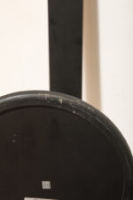 Czarna minimalistyczna jednopunktowa lampa biurkowa ze ściemniaczem "Abele" z metalu i tworzywa, projekt Gianfranco Frattini dla firmy Luci illuminazione (Lucitalia), Włochy, wzór z 1979 roku - obrazek 65