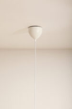 Duża metalowa biała trzypunktowa lampa wisząca/sufitowa "Tullio 3", Anker Studio dla Nordlux, Dania, około 2020 rok - obrazek 22