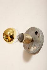 W odcieniach brązu jednopunktowa ceramiczna lampa ścienna / kinkiet / plafon Fat Lava z motywem kwiatowym, Hustadt Leuchten, Niemcy, lata 60. - obrazek 21