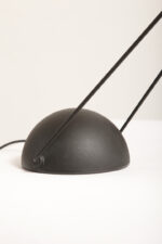 Czarna matowa jednopunktowa metalowa lampa biurkowa "Meridiana" z ruchomym ramieniem i kloszem, projekt Paolo Piva dla Stefano Cevoli, Włochy, wzór z 1983 roku - obrazek 29