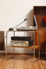 Czarna matowa jednopunktowa metalowa lampa biurkowa "Meridiana" z ruchomym ramieniem i kloszem, projekt Paolo Piva dla Stefano Cevoli, Włochy, wzór z 1983 roku - obrazek 32