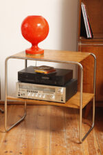 Duża jednopunktowa pomarańczowa szklana dwuwarstwowa lampa biurkowa/nocna TYP M 2/3, Štepán Tabery dla OPP Jihlava, Czechosłowacja, lata 70. - obrazek 19