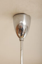 Żółta kwadratowa szklana trzypunktowa lampa sufitowa „Parasolka” z geometrycznym wzorem, Napako, Czechosłowacja, lata 60. - obrazek 13