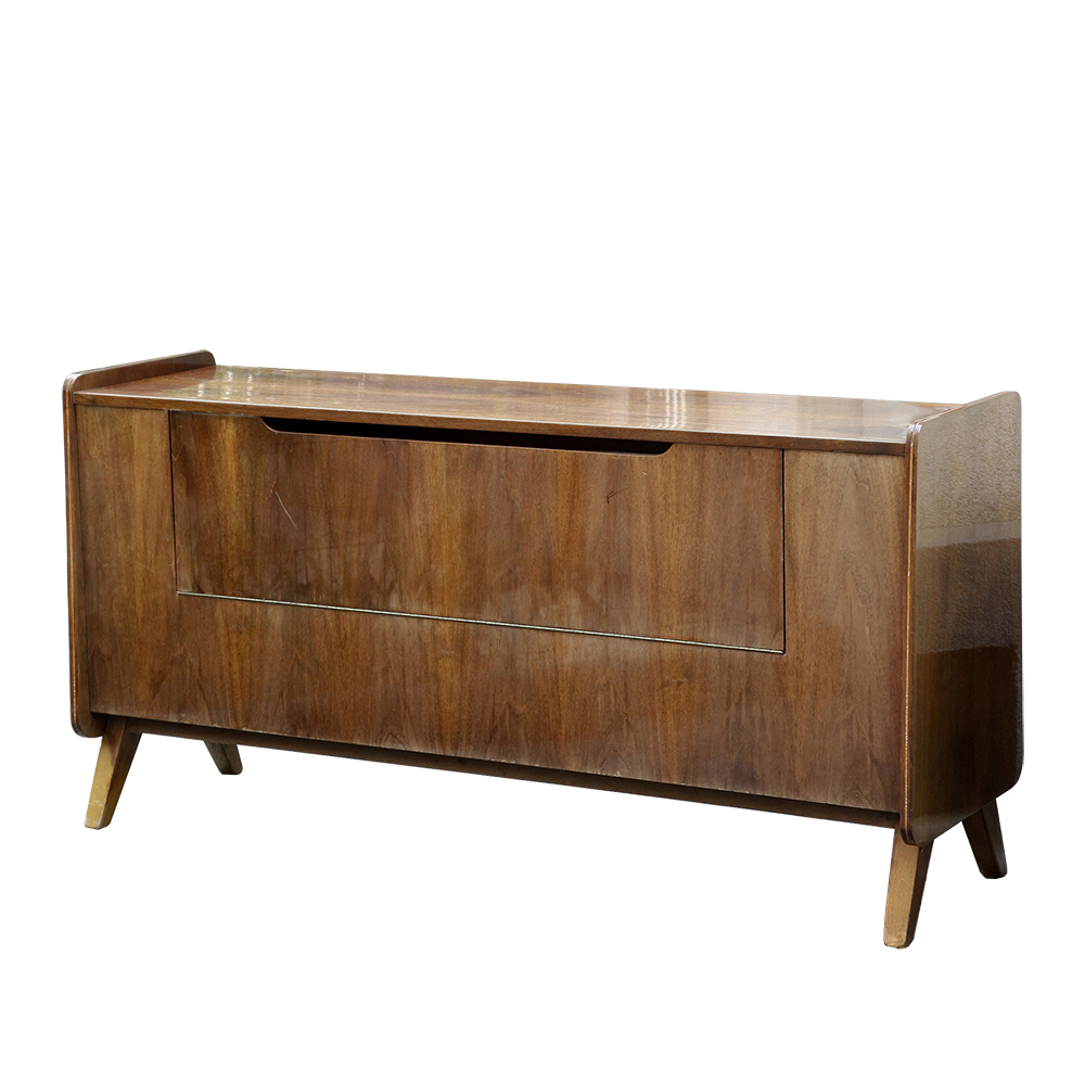 60's, sklep retro, chiffonier, vintage sklep warszawa, mid century chiffonier, 1960., retro shop warsaw, chiffonier prl, antique shop warsaw, glossy chiffonier, 60., retro sklep warszawa, chiffonier tatra nabytok, antique store warsaw, retro shop, 1960s, vintage shop warsaw, czech chiffonier, antyk sklep, vintage shop, czech design, vintage store warsaw, tatra nabytok chiffonier, antyk sklep warszawa, vintage store, mid century furniture, retro store warsaw, chiffonier vintage tatra nabytok, sklep vintage, vintage furniture, design shop warsaw, vintage chiffonier, design shop, 60sstyle, design sklep warszawa, retro chiffonier, retro store, František Jirák, antique shop, prl chiffonier, design sklep, tatra nabytok, antique store, bielizniarka made in czech, design store, tatra nabytok furniture, design store warsaw, mid century modern chiffonier Jednokomorowa bieliźniarka / skrzynia na bieliznę w ciemnym orzechowym fornirze w połysku, František Jirák dla Tatra Nabytok / Novy Domov, Czechosłowacja, 1972 rok - obrazek 1