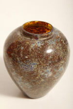 Nieduży szklany wazon typu "Pandora Glass", projekt Maximilian Boudnik, wykonanie Josef Knizek, huta szkła Antonienhütte w Ullersdorfie, Czechy, lata 1900-1910 - obrazek 3