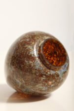 Nieduży szklany wazon typu "Pandora Glass", projekt Maximilian Boudnik, wykonanie Josef Knizek, huta szkła Antonienhütte w Ullersdorfie, Czechy, lata 1900-1910 - obrazek 5