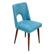 Krzesło turkusowe, Polska, lata 70.